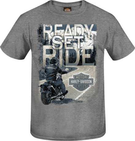 H-D Motorclothes Harley-Davidson men´s T-Shirt MC Travel grey  - R004279V