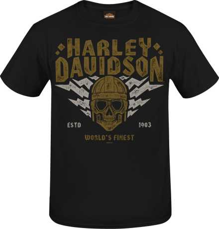 Harley-Davidson T-Shirt Skull Shock schwarz 