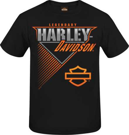 Harley-Davidson T-Shirt Racer Name schwarz 