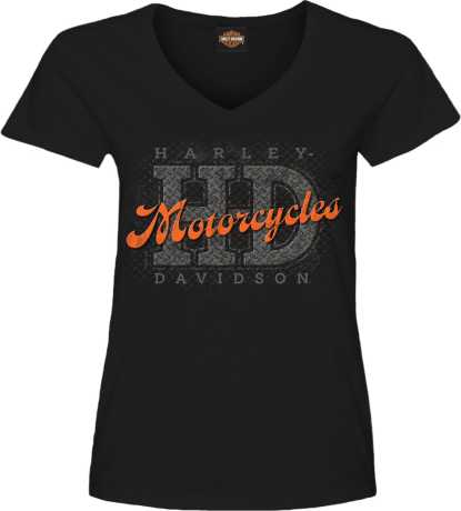 Harley-Davidson Damen T-Shirt Plated schwarz 