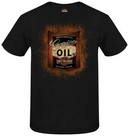 H-D Motorclothes Harley-Davidson men´s T-Shirt Genuine Oil black  - R004384V