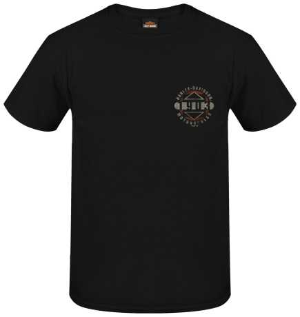 Harley-Davidson T-Shirt Round 03 schwarz 