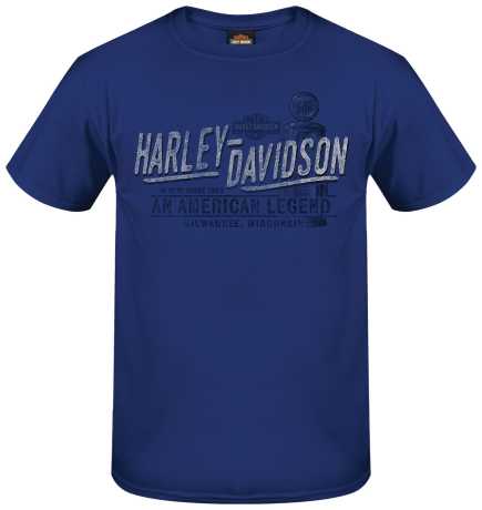 Harley-Davidson men´s T-Shirt Open Road blue 
