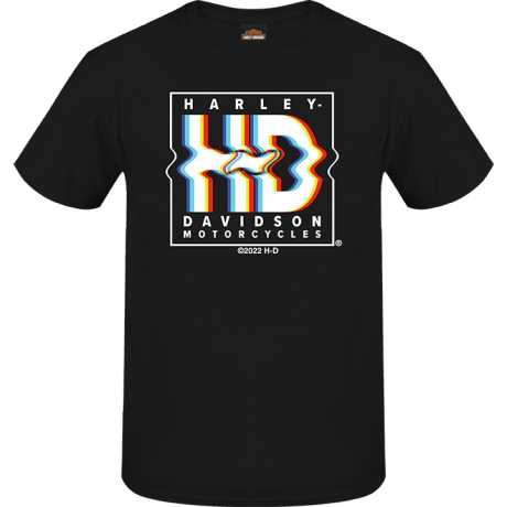 Harley-Davidson men´s T-Shirt H-D Glitched black 