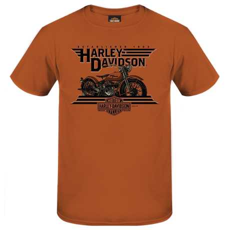 Harley-Davidson men´s T-Shirt Old School orange 