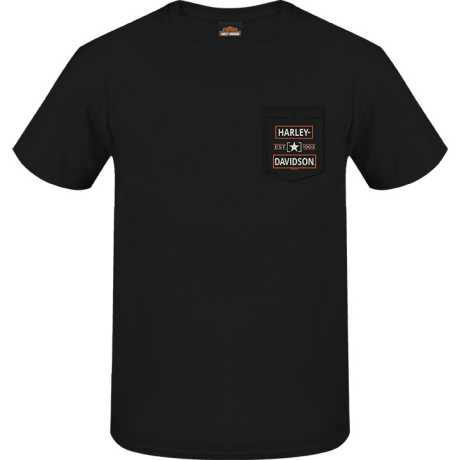 Harley-Davidson men´s T-Shirt Star Block black XXL