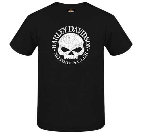 H-D Motorclothes Harley-Davidson men´s T-Shirt Willie Grunge black  - R004521V