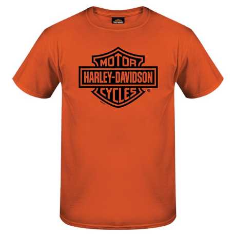 Harley-Davidson men´s T-Shirt Bar & Shield 1 orange 