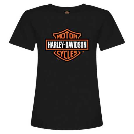Harley-Davidson Damen T-Shirt Bar & Shield schwarz 