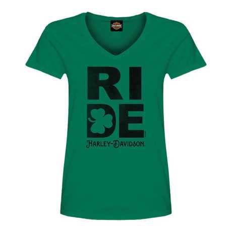 H-D Motorclothes Harley-Davidson Damen T-Shirt Shamrock Ride  - R004602V