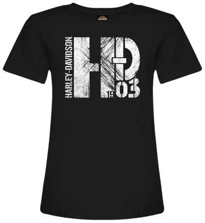 Harley-Davidson women´s T-Shirt Initial lt black XXL