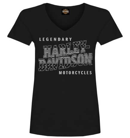 Harley-Davidson women´s T-Shirt Star Fill black 