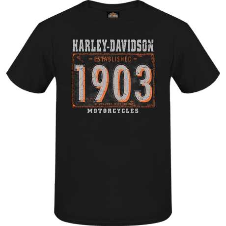 Harley-Davidson T-Shirt Stitches schwarz 