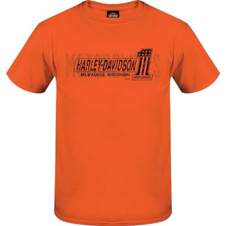 Harley-Davidson men´s T-Shirt Overlay orange 