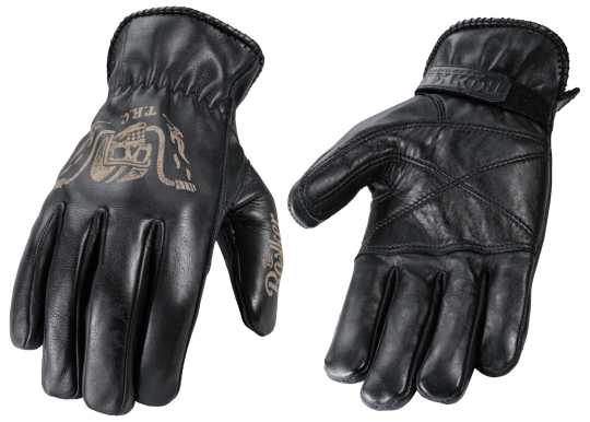 Rokker Rokker Gloves Tattoo Ape black  - 8903101V