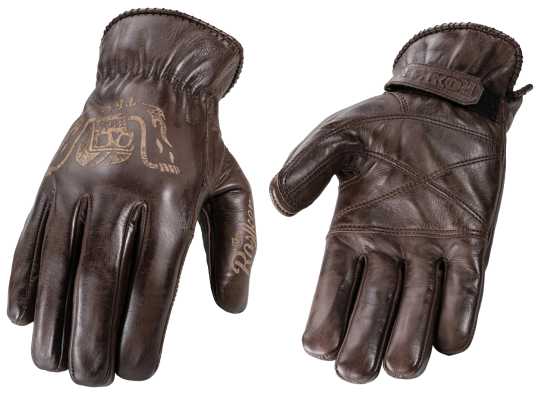 Rokker Rokker Gloves Tattoo Ape brown  - 8903103V