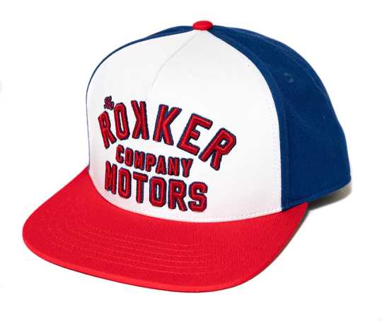 Rokker Rokker Baseball Cap Motors weiß/blau/rot  - 9116ROK