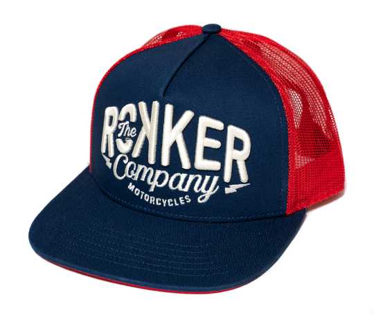 Rokker Rokker Trucker Cap Motorcycle & Co blau/rot  - 9119ROK