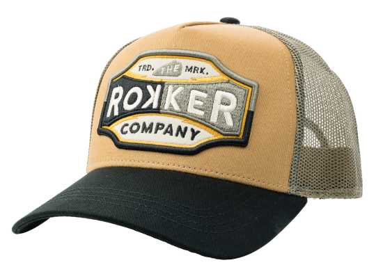 Rokker Rokker Shield Trukker Cap green/beige/black  - 913236-ROK