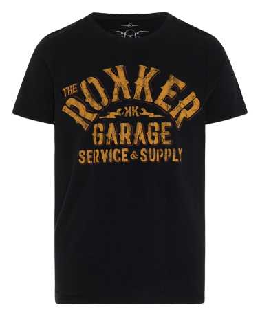 Rokker T-Shirt Garage schwarz/gelb 