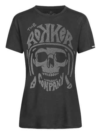 Rokker women T-Shirt  Skull black L