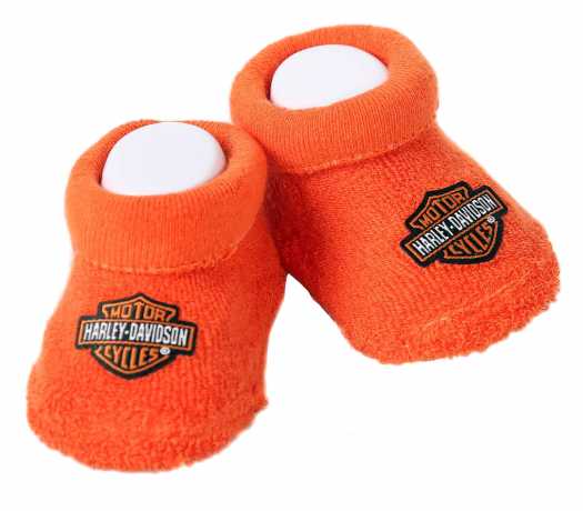 Harley-Davidson Baby Shoes Bar & Shield orange 