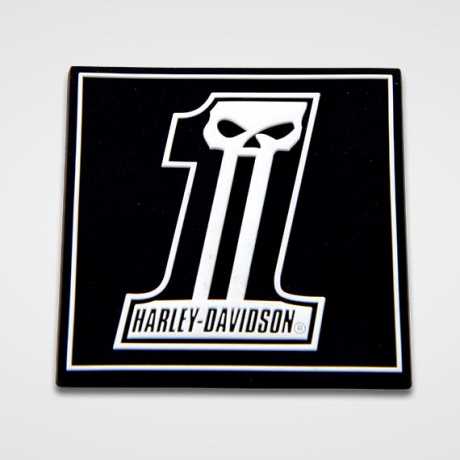 H-D Motorclothes Harley-Davidson Magnet Long Tooth schwarz/weiß  - SA8003180