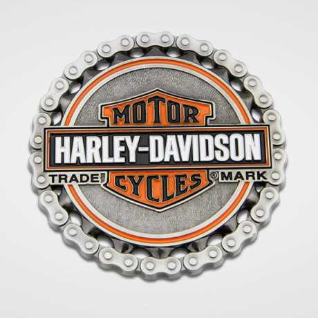 H-D Motorclothes Harley-Davidson Magnet Trademark Chain silver/orange  - SA8008529