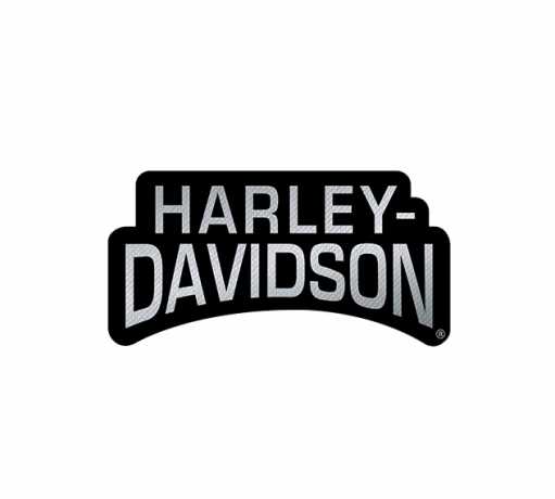 H-D Motorclothes Harley-Davidson Patch Stacked Reflective black  - SA8011666
