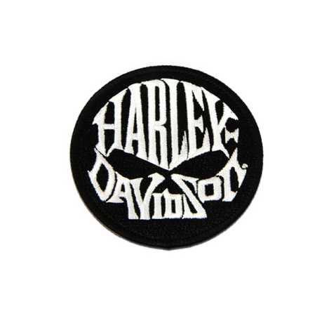 Harley-Davidson Patch Willie G Skull Text 