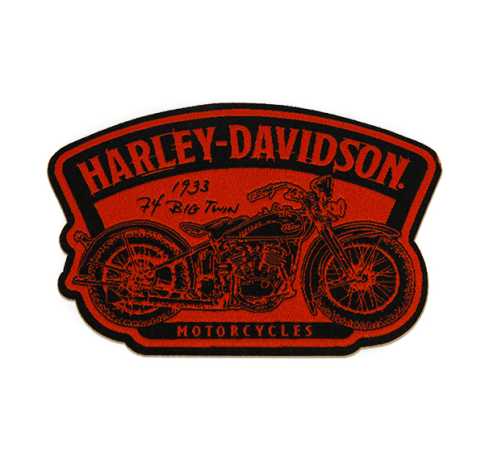 H-D Motorclothes Harley-Davidson Aufnäher Timeline schwarz/rot  - SA8011949