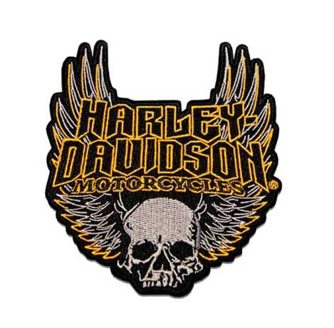 Harley-Davidson Patch Skull with Wings 