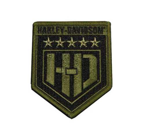Harley-Davidson Patch Green Shield 