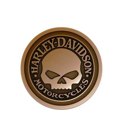 H-D Motorclothes Harley-Davidson Patch Willie G. Faux Leather 76mm  - SA8015961
