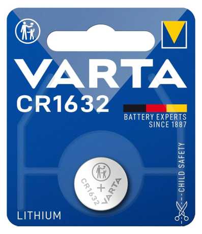  Varta Battery CR1632 16x3.2mm 140 mAH  - 1566876