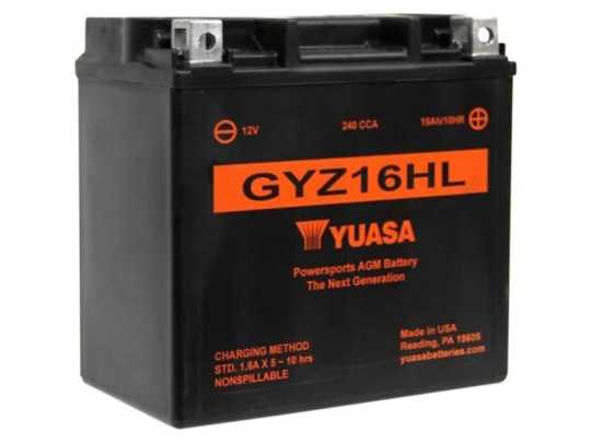 Yuasa Battery GYZ16HL 