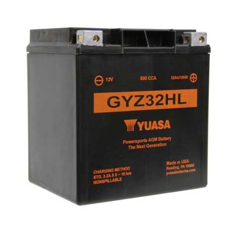 Yuasa AGM Batterie GYZ32HL 