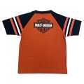 Harley-Davidson Kinder T-Shirt Motorcycle Sports schwarz/orange 4/5 - 1089347-4/5