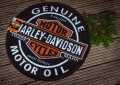 H-D Motorclothes Harley-Davidson Round Rug Slick Genuine Bar & Shield  - 117362