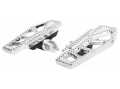 Thrashin Supply Rider Floorboards Apex Mini chrome  - 16211150