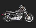 Vance & Hines Shortshots Staggered, chrome  - 18001367