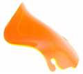 Klock Werks Ice Kolor Flare Windschild 6.5" orange  - 23100733
