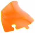 Klock Werks Ice Kolor Flare Windschild 4" orange  - 23100743