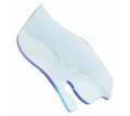 Klock Werks Ice Kolor Flare Windshield 3.5" blue  - 23100760
