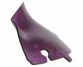 Klock Werks Kolor Flare Sport Windshield 4" purple  - 23100800