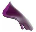 Klock Werks Kolor Flare Sport Windshield 6.5" purple  - 23100820