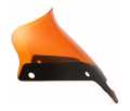 Klock Werks Kolor Flare Sport Windschild 6" orange  - 23100833