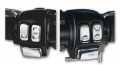 Daytona Ergonomic Handlebar Switch Kit chrome / black | Turnsignal switch right - 27-680