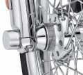 Front Wheel Spacers Tapered chrome  - 41458-08