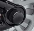 Rear Axle Nut Covers gloss black  - 43000109
